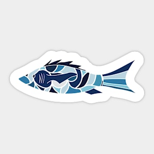 Ocean Blue Sticker